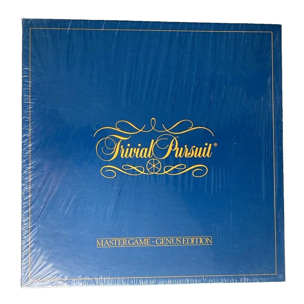 Trivial Pursuit Master Game Genus Edition 1981 Factory SEALED Vintage Original